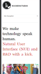 Mobile Screenshot of kickerstudio.com